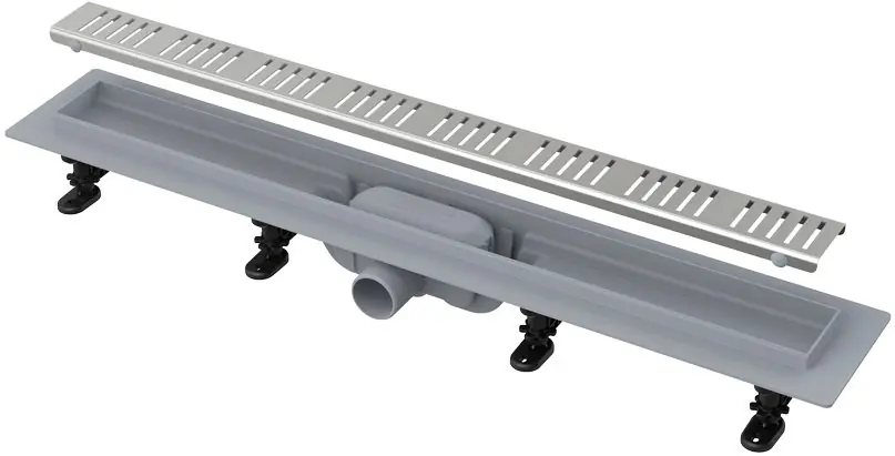 Flitsaanbieding APZ10-650 Simple podlahový plastový žlab Alca 700 mm