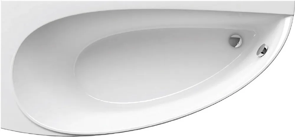 Vana AVOCADO 160 L Ravak levá, bílá Laatste Versie