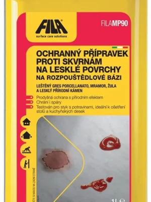 Ochranný přípravek proti skvrnám Fila MP9 na lesklé povrchy, rozpouštědlo 1 l Actieprijs