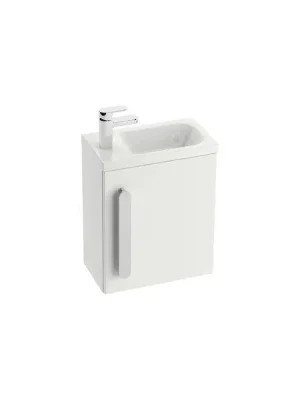 Skříňka korpus s poličkou CHROME SD 400 Ravak pod umývátko, bílá/bílá Shop Nu