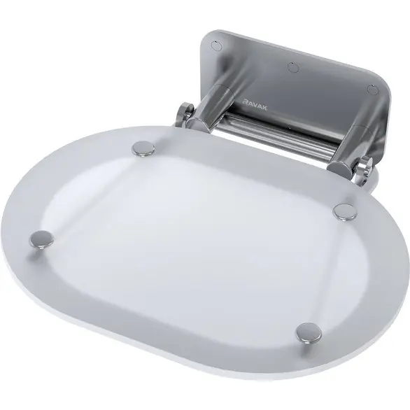 Express Levering Sprchové sedátko CHROME Ravak, čirá/nerez