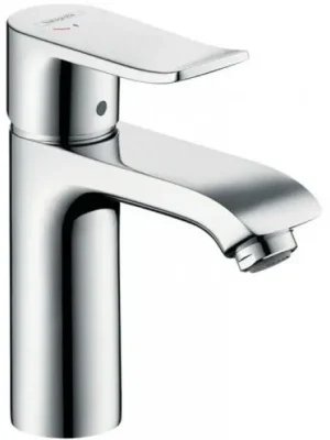 Hansgrohe METRIS New Umyvadlová páková baterie 110 LowFlow, bez odtoku, chrom Populair