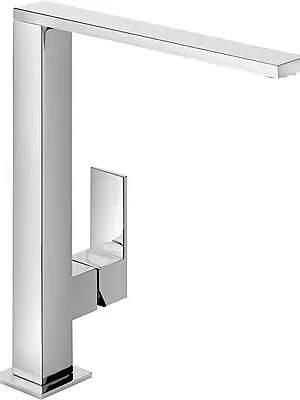 TRES CUADRO jednopáková umyvadlová baterie, výtoková hubice 34x10mm Premium