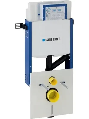 Kombifix pro WC Geberit, s nádržkou UP320, odsáváním, výška 108 cm Op = Op