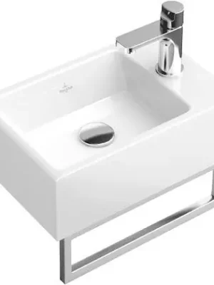 V&B Memento, Držák na rucník, 345 x 100 mm, vysoce leštená ušlechtilá ocel Flitsaanbieding