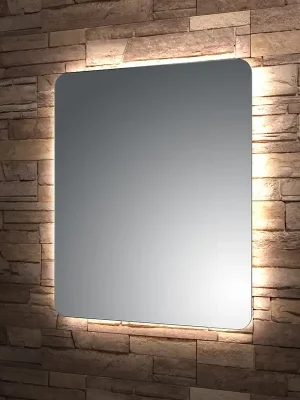 Zrcadlo 80x80 cm Santech Allianz GLOW LED osvětlení, bez vypínače, oblé rohy Weekendaanbieding