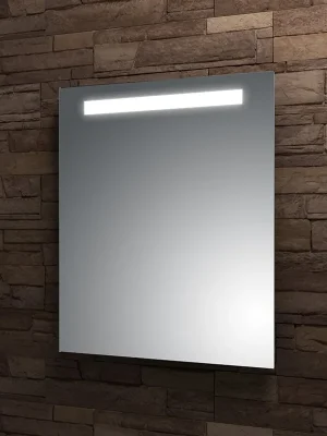 Zrcadlo 80x80 cm Santech Allianz LINEA LED osvětlení, bez vypínače, horní osvětlení Betrouwbaar