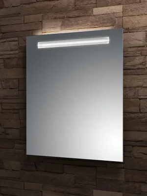 Zrcadlo 80x70 cm Santech Allianz STRIPE LED osvětlení, bez vypínače, horní osvětlení Gecertificeerd