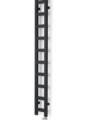 Gereduceerde Prijs Radiátor 160x20 cm Terma EASY, vodní, černá