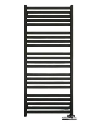 Radiátor 118x53 cm Terma MARLIN, vodní, černá Express Levering