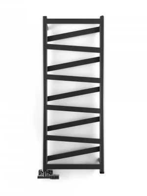 Radiátor 123x50 cm Terma VIPERA, vodní/topná tyč, hnědá Direct Verzonden