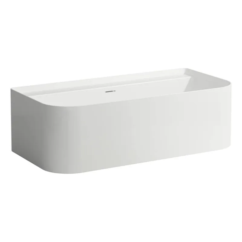 Vana 160x81,5 cm Laufen SONAR, upevnění na zeď, bílá Direct Beschikbaar