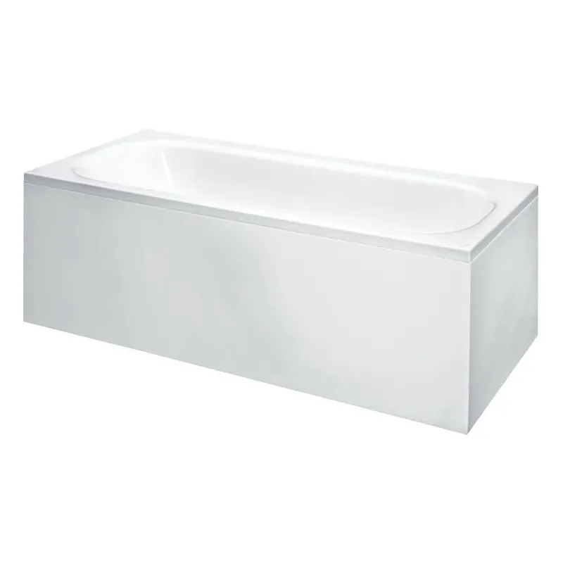 Vana 180x80 cm Laufen SOLUTIONS s konstrukcí a L-panelem pravým, bílá Uitverkoop