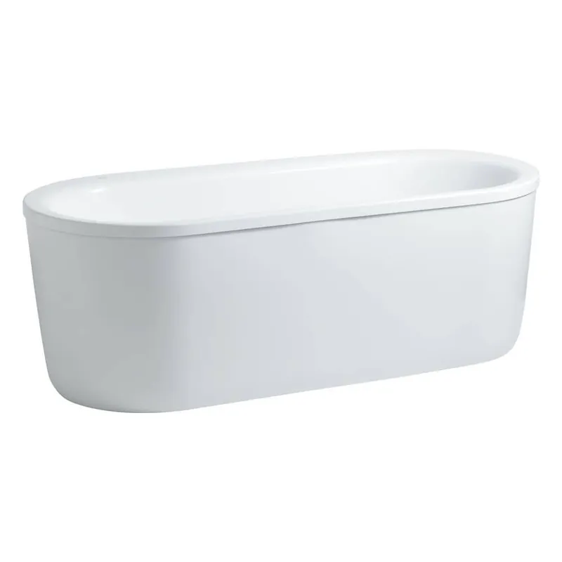 Dagaanbieding Vana volně stojící 180x80 cm Laufen SOLUTIONS, oválná, panel, bílá