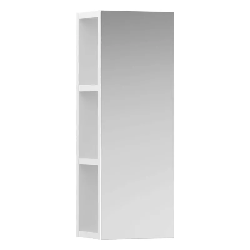 Otevřená skříňka se zrcadlem 25x70 cm Laufen BASE, bílá lesk Gecertificeerd