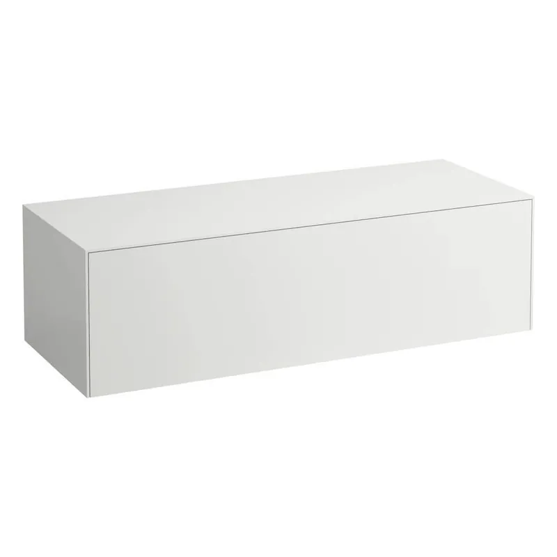 Skříňka pod umyvadlo 120 cm Laufen SONAR, zásuvka, bez výřezu, bílá mat Seizoensaanbieding