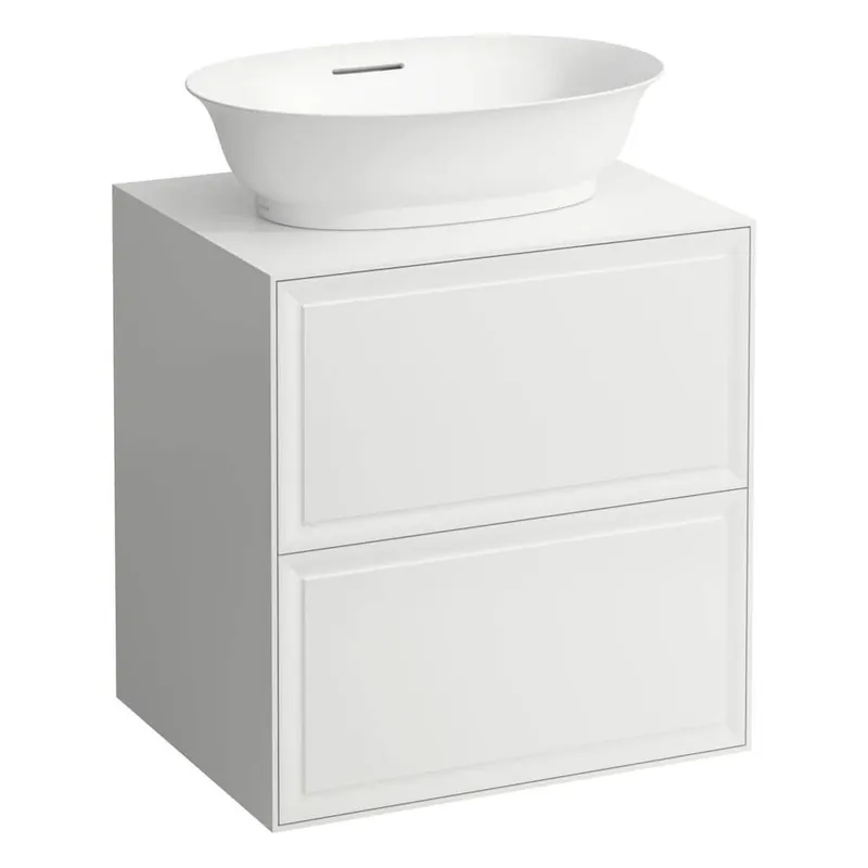 Skříňka pod umyvadlo 60 cm Laufen NEW CLASSIC, 2 zásuvky, bílá lesk Exclusieve Aanbieding