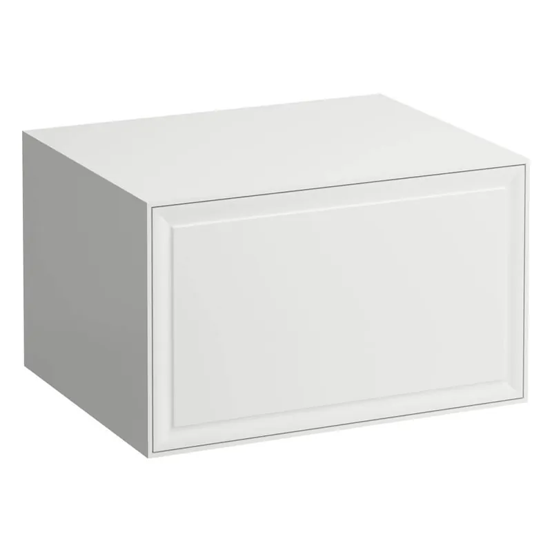 Tijdelijk Beschikbaar Skříňka pod umyvadlo 60 cm Laufen NEW CLASSIC, zásuvka, bez výřezu, bílá lesk