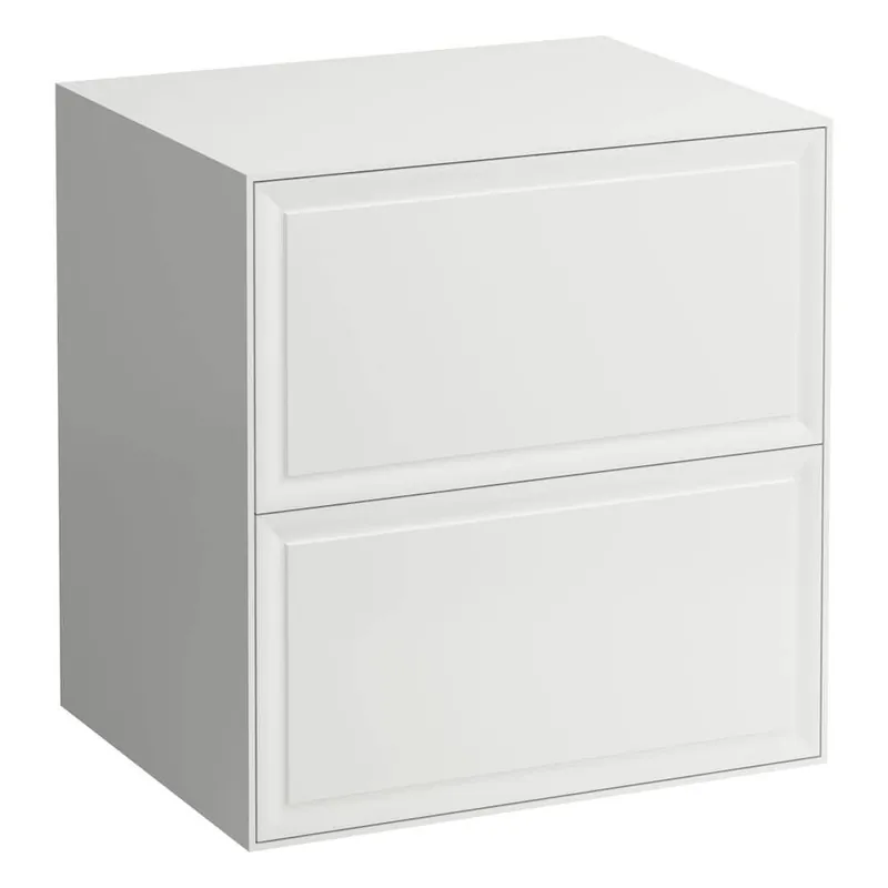 Skříňka pod umyvadlo 60 cm Laufen NEW CLASSIC, 2 zásuvky, bez výřezu, bílá lesk Merkproduct