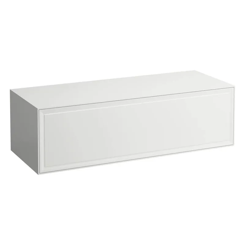 Skříňka pod umyvadlo 120 cm Laufen NEW CLASSIC, zásuvka, bez výřezu, bílá lesk Exclusieve Aanbieding