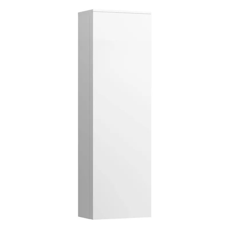 Bestseller Vysoká skříňka 40x130x27 cm KARTELL By Laufen, panty vlevo, bílá mat
