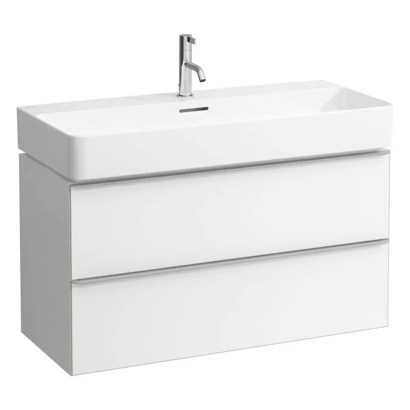 Koopje Skříňka pod umyvadlo 95 cm Laufen SPACE, 2 zásuvky, bílá mat