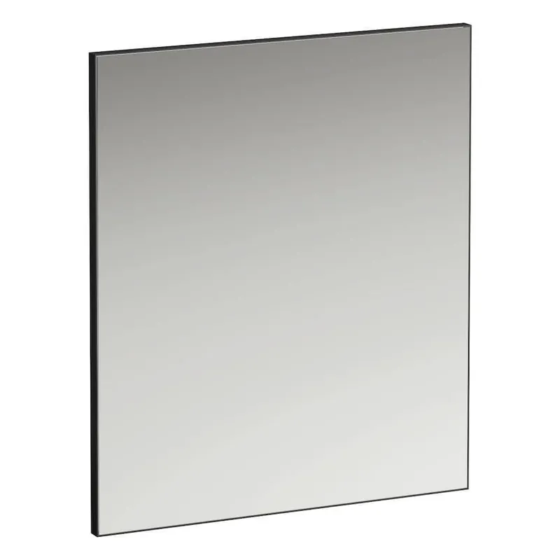 Zrcadlo 60x70 cm Laufen FRAME 25 v hliníkovém rámu, bez osvětlení Direct Beschikbaar