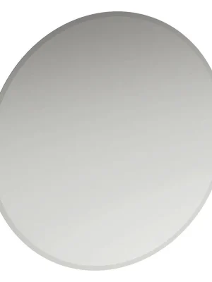 Zrcadlo kruhové 80 cm Laufen FRAME 25, bez rámu, LED osvětlení Nieuw
