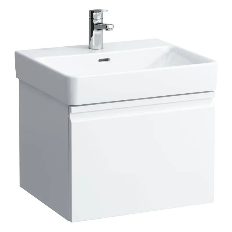 Tijdelijk Beschikbaar Skříňka pod umyvadlo 55 cm Laufen PRO S, zásuvka, vnitřní zásuvka, bílá