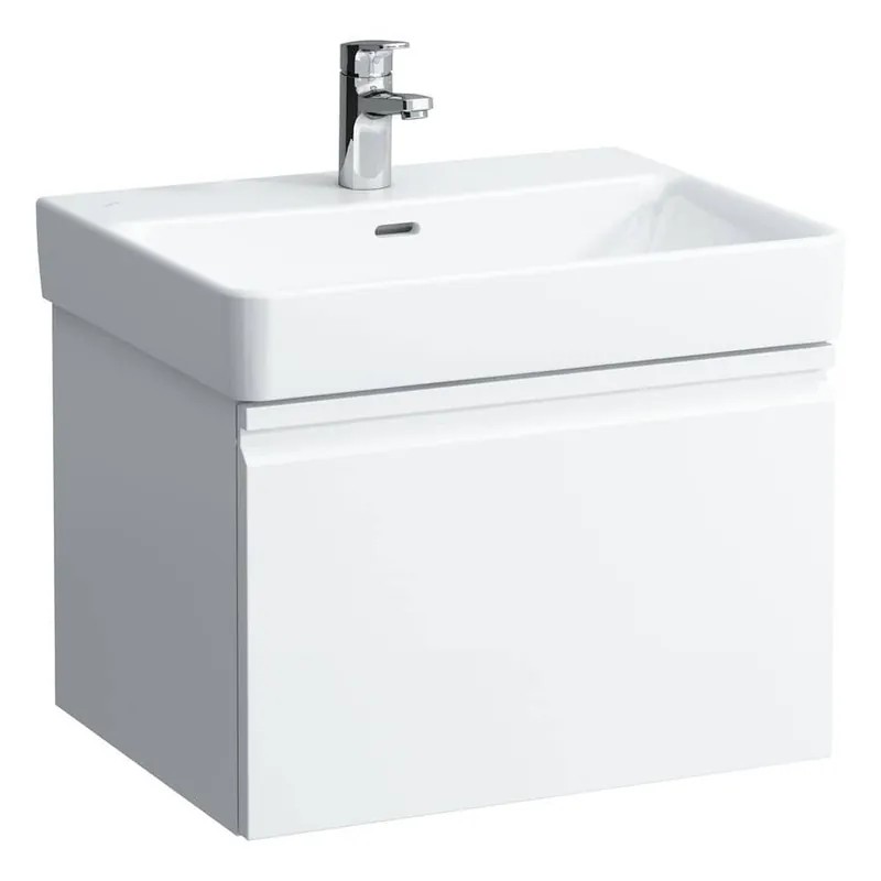 Direct Beschikbaar Skříňka pod umyvadlo 60 cm Laufen PRO S, SoftClose, zásuvka, vnitřní zásuvka, bílá