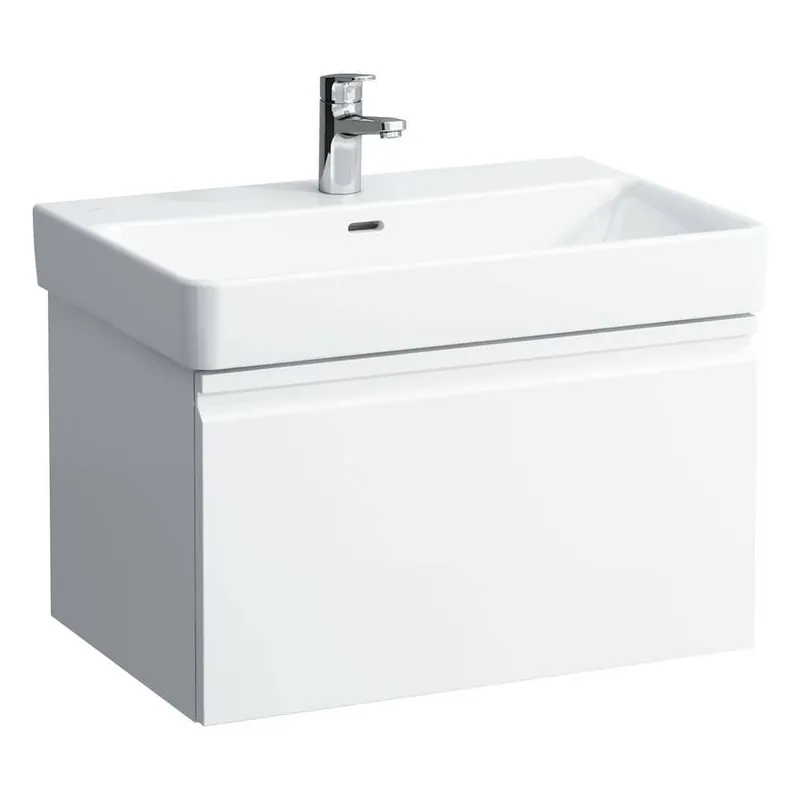 Snelle Levering Skříňka pod umyvadlo 70 cm Laufen PRO S, SoftClose, zásuvka, vnitřní zásuvka, bílá