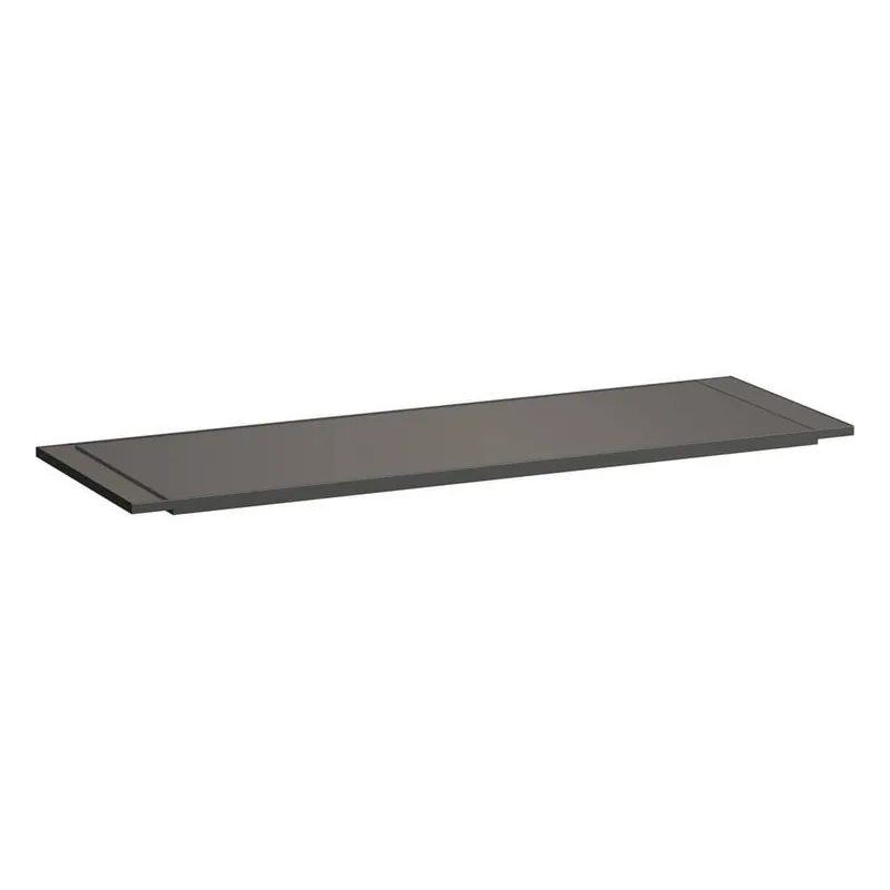 Vanová polička 75x25 cm KARTELL By Laufen, Smoky Grey Snelle Levering