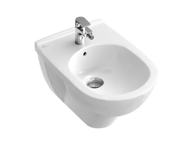 Tijdelijk Beschikbaar Bidet závěsný 36x56 cm V&B O.NOVO, bílá Alpin