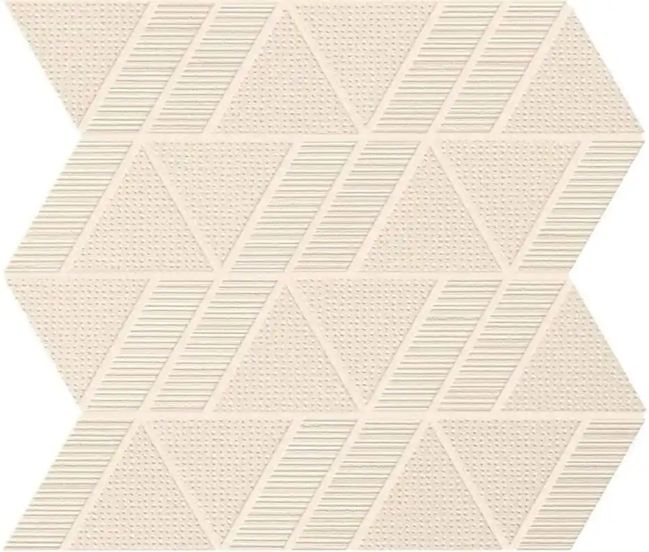 Populair Atlas Concorde APLOMB Cream Mosaico Triangle 31,5x30,5 cm