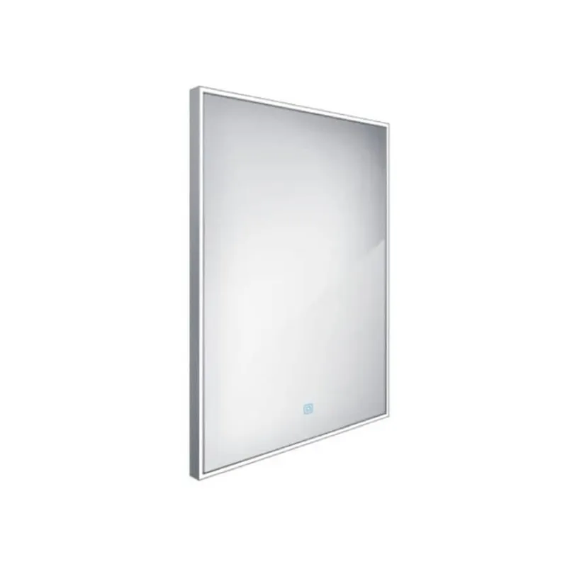 Seizoensaanbieding Zrcadlo 60x80 cm Nimco LED, dotykový senzor, stříbrná