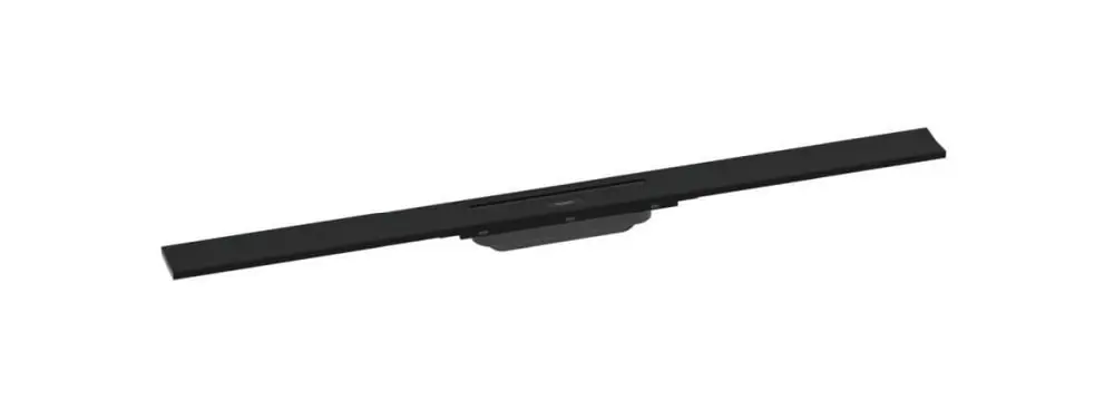 Uitverkoop Sprchový žlab 90 cm Hansgrohe RAINDRAN FLEX, zkracovatelný, černá mat