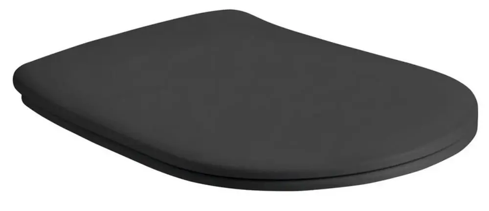 Seizoensaanbieding WC sedátko Sapho NOLITA Slim, duroplast, Soft-Close, černá mat