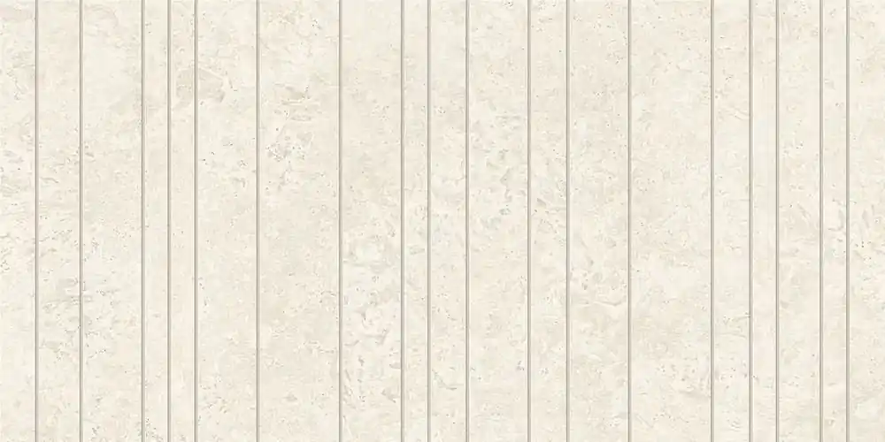 Atlas Concorde MARVEL TRAVERTINE White Cross Chiselled Urban Grid 29,5x60 cm Direct Verzonden
