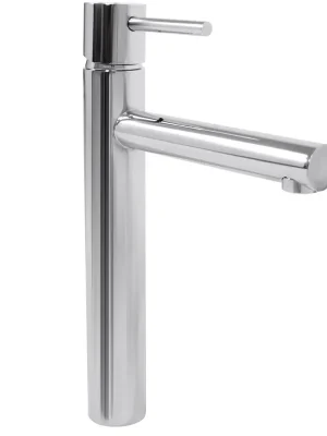 Direct Beschikbaar Vysoká umyvadlová stojánková baterie REA Tess - B8800, kulatá, designová, chrom