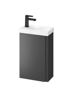 Závěsná skříňka s umyvadlem Cersanit MODUO S590-066 DSM, 40 cm, barva antracit Aanbieding