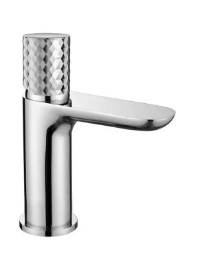 Favoriet Designová umyvadlová stojánková vodovodní baterie Mereo VIANA diamant, bez výpusti, chrom