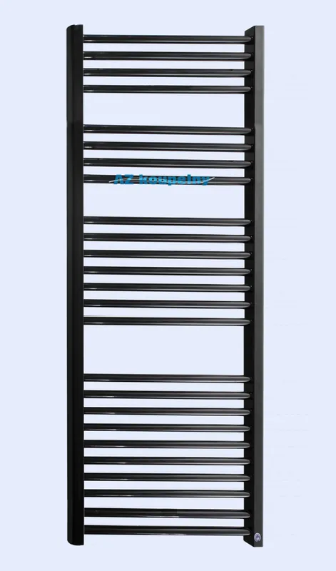 Topný žebřík na zeď do koupelny Neriet Primo-N, 500 x 1424 mm, RAL 9005 černý lesklý Meest Verkocht