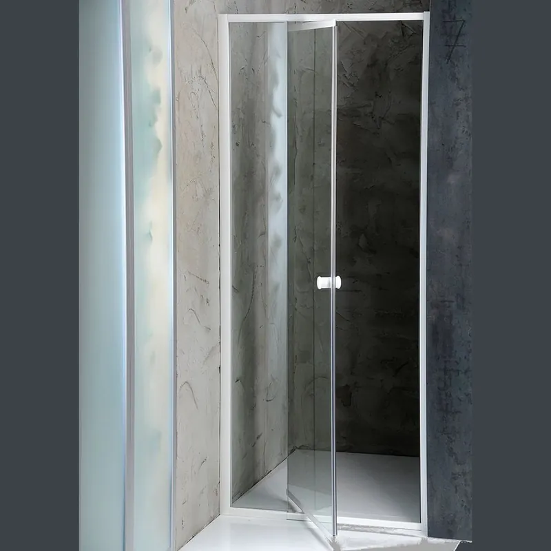 Finale Uitverkoop Aqualine AMICO sprchové dveře výklopné G100 1040-1220x1850 mm, čiré sklo