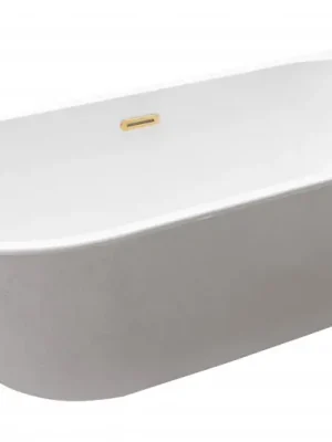 Fabrieksprijs Asymetrická vana VICA SLIM+ bílá, sifon se štěrbinovým přepadem, VANVIC170SLIM