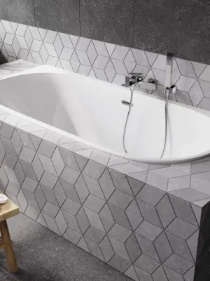 Asymetrická vana VICA SLIM+ bílá, sifon se štěrbinovým přepadem, VANVIC170SLIMB Nejprodávanější