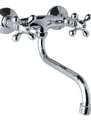 Merkproduct Baterie dřezová nástěnná Viktorie 150 mm, CBL301