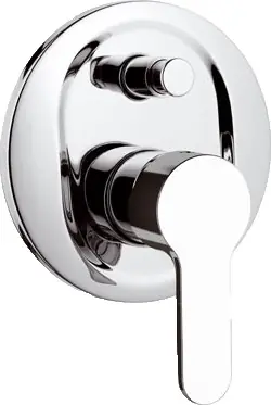 Baterie PIRA 09 vanová/sprchová podomítková s přepínačem chrom BAREW09 Sleva
