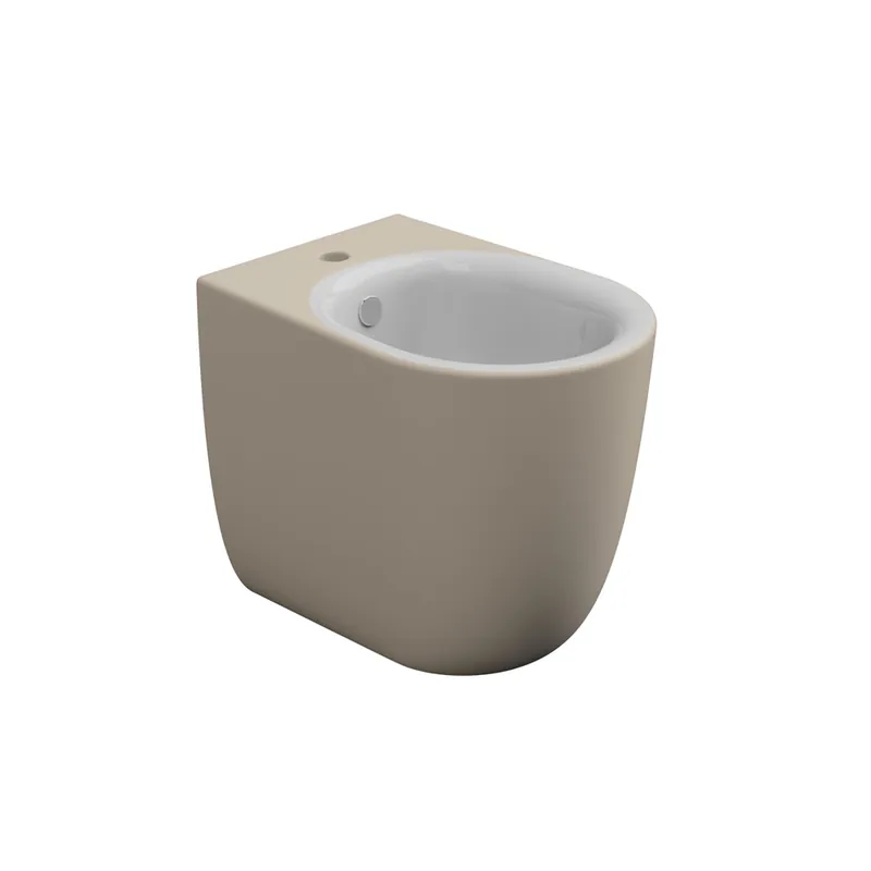 Bidet stojící Hit, keramický, dvoubarevný, s otvorem pro baterii, HIBI01BI000034FI Koop Online
