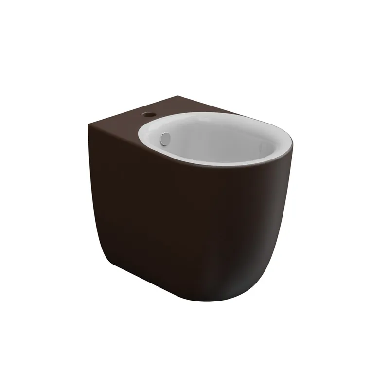 Merkproduct Bidet stojící Hit, keramický, dvoubarevný, s otvorem pro baterii, HIBI01BI000035FI
