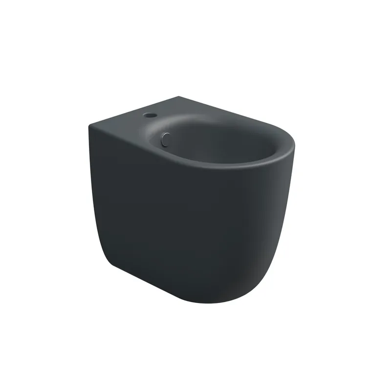 Must-Have Bidet stojící Hit, keramický, ebano matný, s otvorem pro baterii, HIBI01028FI